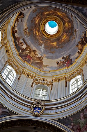 St. Paul's Cathedral, Mdina, Malta, Europe Fotografie stock - Rights-Managed, Codice: 841-06034508