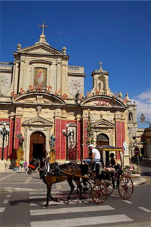 St. Paul's Church and Grotto, Rabat, Malta, Europe Foto de stock - Con derechos protegidos, Código: 841-06034501