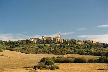 simsearch:841-02920817,k - The hilltop town of Pienza in Val d'Orcia, UNESCO World Heritage Site, Tuscany, Italy, Europe Foto de stock - Con derechos protegidos, Código: 841-06030313