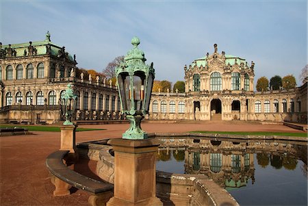 saxony - Zwinger Palace, Dresden, Saxony, Germany, Europe Foto de stock - Con derechos protegidos, Código: 841-06030398