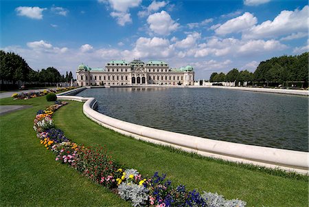 Belvedere Palace, UNESCO World Heritage Site, Vienna, Austria, Europe Stock Photo - Rights-Managed, Code: 841-06030498