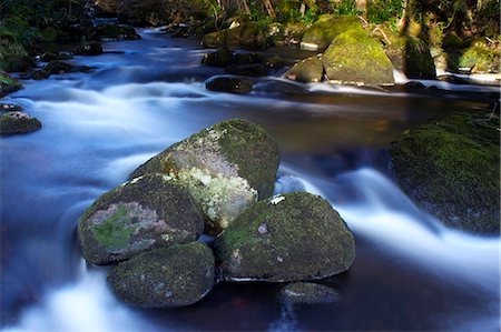 eau propre - Rivière Teign, Parc National de Dartmoor, Devon, Angleterre, Royaume-Uni, Europe Photographie de stock - Rights-Managed, Code: 841-06030591