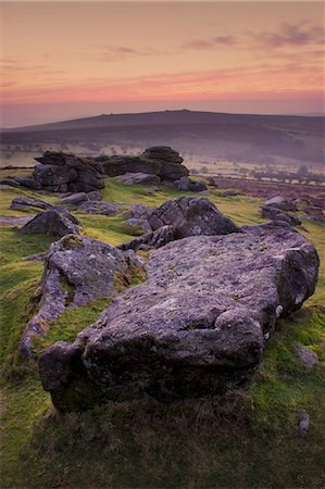 saddle tor - Saddle Tor, Dartmoor National Park, Devon, England, United Kingdom, Europe Foto de stock - Con derechos protegidos, Código: 841-06030601