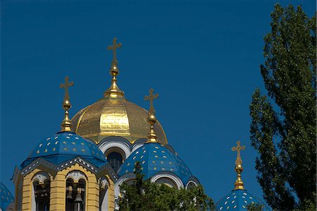 simsearch:841-06030672,k - Saint Volodymyr's Cathedral, Kiev, Ukraine, Europe Foto de stock - Direito Controlado, Número: 841-06030666