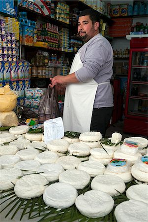 feta - Cheese seller, street market, Medina, Tetouan, UNESCO World Heritage Site, Morocco, North Africa, Africa Stock Photo - Rights-Managed, Code: 841-06030956