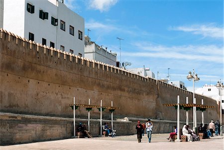 City ramparts, Medina, Tetouan, UNESCO World Heritage Site, Morocco, North Africa, Africa Stock Photo - Rights-Managed, Code: 841-06030952