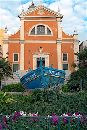 Cathédrale de Notre-Dame De l'Assomption, Ajaccio, Corse, France, Europe Photographie de stock - Rights-Managed, Code: 841-06030966