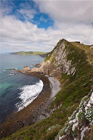 Nugget Point, île du Sud, Nouvelle-Zélande, Otago, Pacifique Photographie de stock - Rights-Managed, Code: 841-06031000