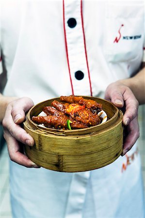 food culture - Dim sum preparation in a restaurant kitchen in Hong Kong, China, Asia Stock Photo - Rights-Managed, Code: 841-06031301