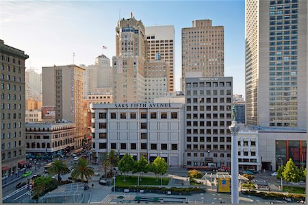 san francisco not 400 - Union Square, Downtown, San Francisco, Californie, États-Unis d'Amérique, l'Amérique du Nord Photographie de stock - Rights-Managed, Code: 841-06031311