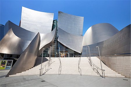 Walt Disney Concert Hall, Los Angeles, Californie, États-Unis d'Amérique, l'Amérique du Nord Photographie de stock - Rights-Managed, Code: 841-06031362