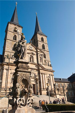 Church of St. Michael, Bamberg, UNESCO World Heritage Site, Bavaria, Germany, Europe Stock Photo - Rights-Managed, Code: 841-06031455