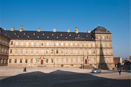 Neue Residenz (New Palace), Bamberg, UNESCO World Heritage Site, Bavaria, Germany, Europe Fotografie stock - Rights-Managed, Codice: 841-06031457