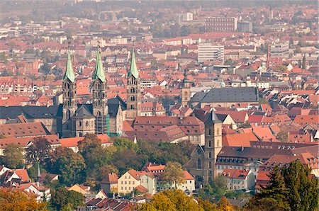 Skyline of Bamberg, Bavaria, Germany, Europe Stock Photo - Rights-Managed, Code: 841-06031453