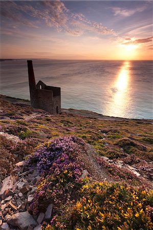 st agnes - Cornish sunset, St. Agnes, Cornwall, England, United Kingdom, Europe Foto de stock - Con derechos protegidos, Código: 841-06031519