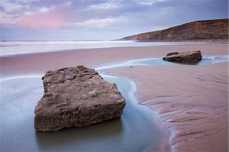 simsearch:841-06034082,k - Rockpools on the sandy beach at Dunraven Bay, Southerndown, Glamorgan, Wales, United Kingdom, Europe Stock Photo - Rights-Managed, Code: 841-06031583