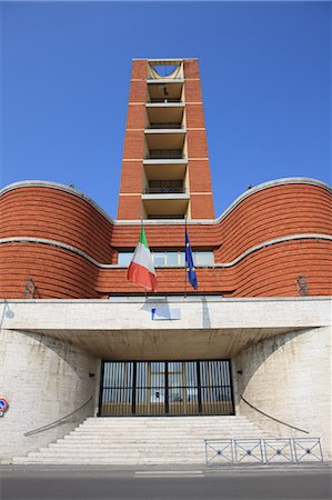 Fascist architecture, Asti, Piedmont, Italy, Europe Foto de stock - Con derechos protegidos, Código: 841-06031755