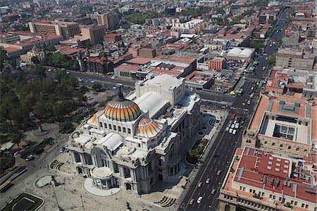 Palacio de Bellas Artes, centre historique, Mexico, Mexique, Amérique du Nord Photographie de stock - Rights-Managed, Code: 841-06031836