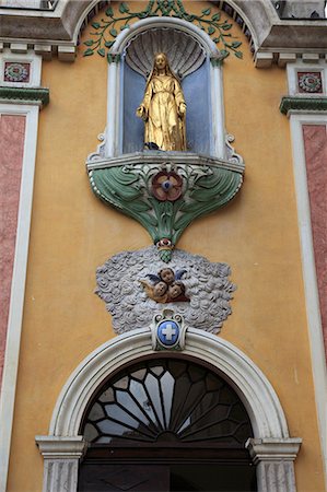 putti sculpture - Cathedral of the Birth of the Virgin, Vence, Alpes Maritimes, Provence, Cote d'Azur, France, Europe Stock Photo - Rights-Managed, Code: 841-06031898