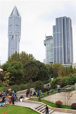 people's square - Square, Shanghai, Chine, Asie populaire Photographie de stock - Rights-Managed, Code: 841-06031939