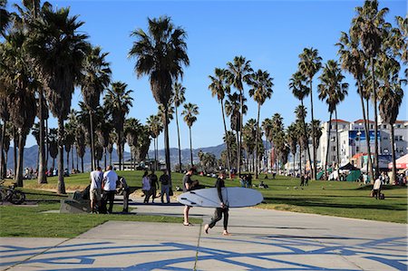 Venice Beach, Los Angeles, California, United States of America, North America Foto de stock - Con derechos protegidos, Código: 841-06031932