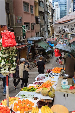 Street in Mid Levels, Hong Kong Island, Hong Kong, China, Asia Stock Photo - Rights-Managed, Code: 841-06031953