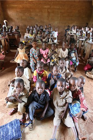 education classroom not adult not illustration and group people - Primary school in Africa, Hevie, Benin, West Africa, Africa Stock Photo - Rights-Managed, Code: 841-06032085