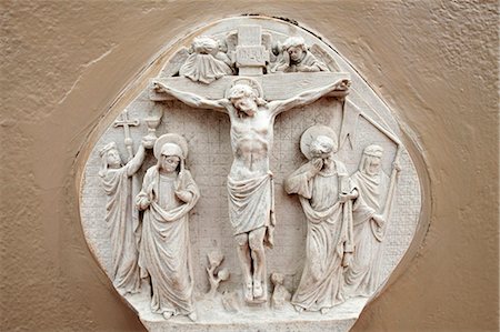 relief art - Station on the Way of the Cross, Cotonou, Benin, West Africa, Africa Stock Photo - Rights-Managed, Code: 841-06032096