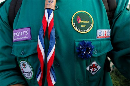 explorador - French Muslim scout, Paris, France, Europe Foto de stock - Con derechos protegidos, Código: 841-06032136