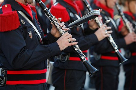 Firemen's band, Paris, France, Europe Stock Photo - Rights-Managed, Code: 841-06032211