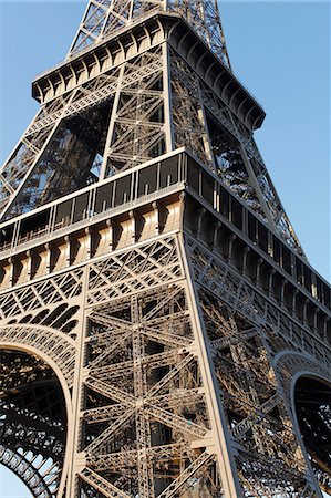 paris detail - Eiffel tower, Paris, France, Europe Photographie de stock - Rights-Managed, Code: 841-06032212