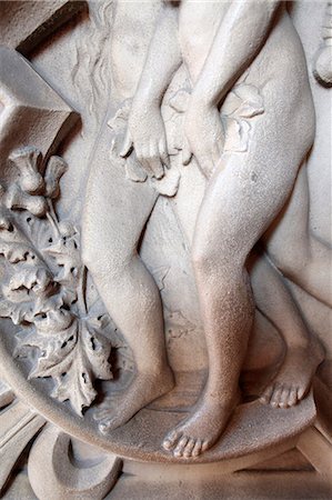 sculpture and close up - Adam and Eve, Sainte-Chapelle, Paris, France, Europe Stock Photo - Rights-Managed, Code: 841-06032229