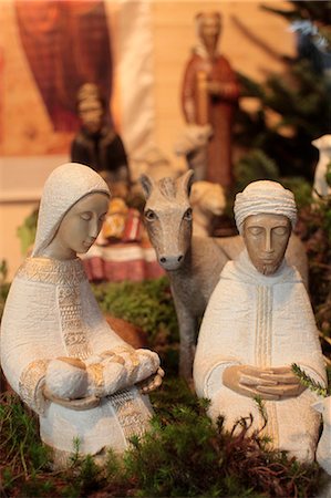 Nativity scene, Paris, France, Europe Stock Photo - Rights-Managed, Code: 841-06032283