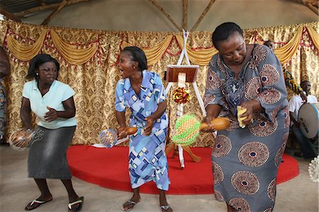 Evangelical church, Lome, Togo, West Africa, Africa Stock Photo - Rights-Managed, Code: 841-06032325