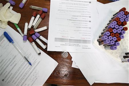 Blood testing at Medical center for HIV positive patients, Lome, Togo, West Africa, Africa Stock Photo - Rights-Managed, Code: 841-06032382