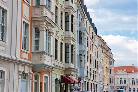 saxe - Maisons près de Dresde, Dresde, Saxe, Allemagne, Europe Photographie de stock - Rights-Managed, Code: 841-06032501