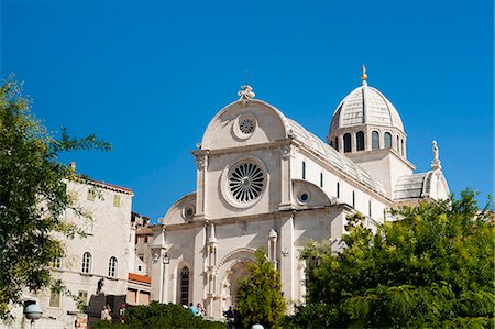 simsearch:841-06031779,k - KATEDRALA Sv. Jakova (St. James Cathedral), patrimoine mondial de l'UNESCO, Sibenik, Dalmatie région, Croatie, Europe Photographie de stock - Rights-Managed, Code: 841-06032691