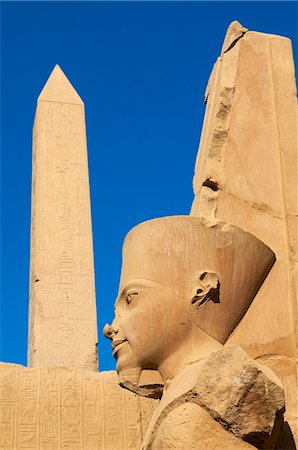 simsearch:841-06032900,k - Obélisque d'Hatchepsout, Temple d'Amon, Karnak, Thèbes, Site du patrimoine mondial de l'UNESCO, en Égypte, en Afrique du Nord, Afrique Photographie de stock - Rights-Managed, Code: 841-06032869