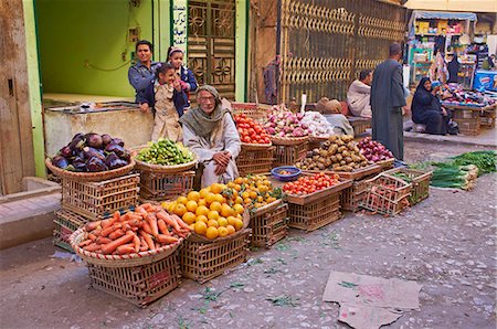 egipto - Market, Aswan, Egypt, North Africa, Africa Foto de stock - Con derechos protegidos, Código: 841-06032942