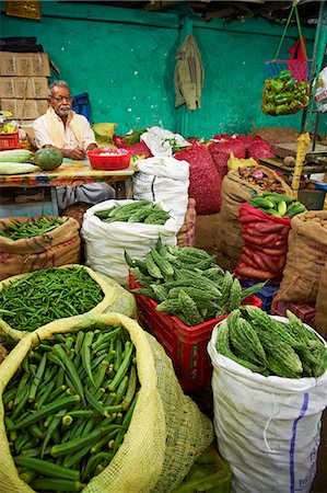 Marché, Munnar, Kerala, Inde, Asie Photographie de stock - Rights-Managed, Code: 841-06033003