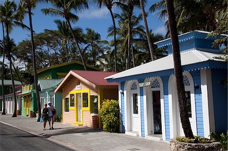 république dominicaine - Riu Caraïbes Street, plage de Bavaro, Punta Cana, République dominicaine, Antilles, Caraïbes, Amérique centrale Photographie de stock - Rights-Managed, Code: 841-06033123