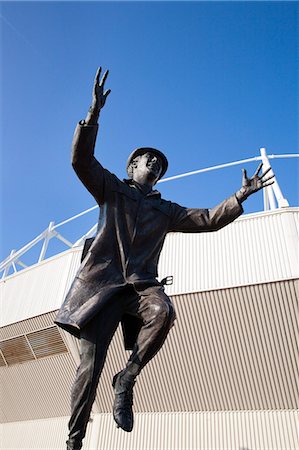 simsearch:841-07540929,k - Statue of Bob Stokoe, Stadium of Light, Sunderland, England, United Kingdom, Europe Foto de stock - Con derechos protegidos, Código: 841-06033214