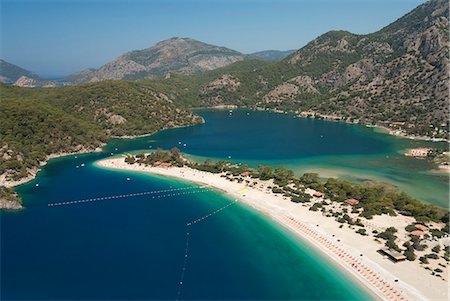 Lagoon Beach, Olu Deniz, near Fethiye, Aegean, Anatolia, Turkey, Asia Minor, Eurasia Stock Photo - Rights-Managed, Code: 841-06033362