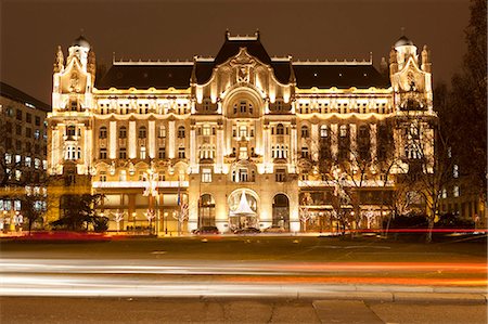 Hotel Gresham Palace, Roosevelt Ter, Budapest, Hongrie, Europe Photographie de stock - Rights-Managed, Code: 841-06033391