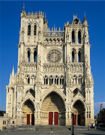 Notre Dame Kathedrale, UNESCO-Weltkulturerbe, Amiens, Picardie, Frankreich, Europa Stockbilder - Lizenzpflichtiges, Bildnummer: 841-06033462