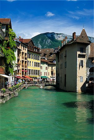 Annecy, Lake Annecy, Rhone Alpes, France, Europe Foto de stock - Con derechos protegidos, Código: 841-06033478