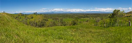 rolling hills panoramic - Chiriqui Province, Panama, Central America Stock Photo - Rights-Managed, Code: 841-06033904