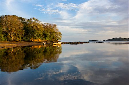 simsearch:841-06343370,k - Early evening, Isla Boca Brava, Panama, Central America Fotografie stock - Rights-Managed, Codice: 841-06033906