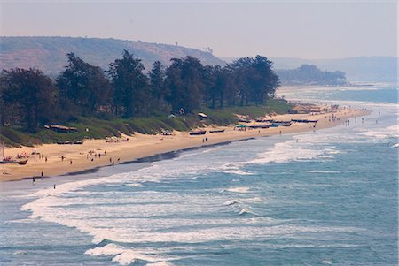 Plage d'Arambol, Goa, Inde, Asie Photographie de stock - Rights-Managed, Code: 841-06033994