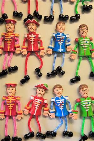 souvenir - Beatles souvenirs, Liverpool, Merseyside, England, United Kingdom, Europe Stock Photo - Rights-Managed, Code: 841-06344021